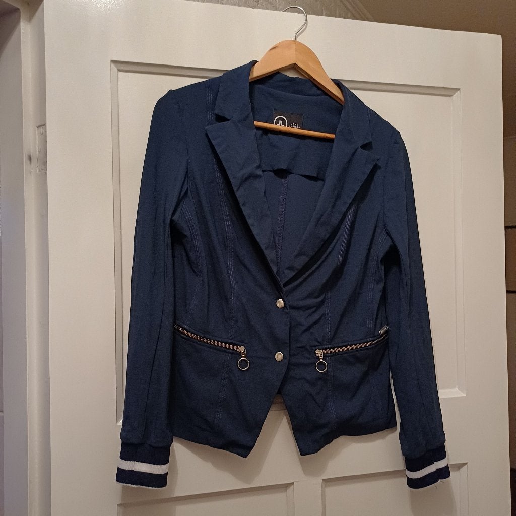 Jane Lushka jasje, maat XL., Kleding | Dames, Blauw, Maat 46/48 (XL) of groter, Ophalen of Verzenden, Jane Lushka
