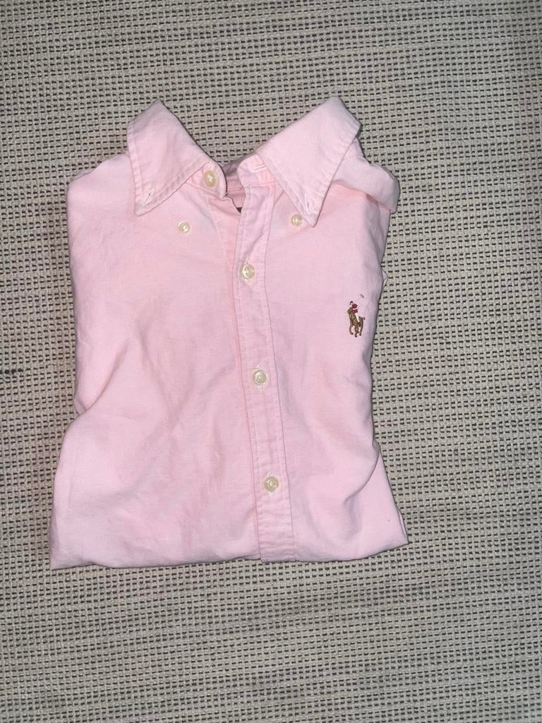 Raph lauren blouse roze, Ophalen, Zo goed als nieuw, Maat 38/40 (M), Roze
