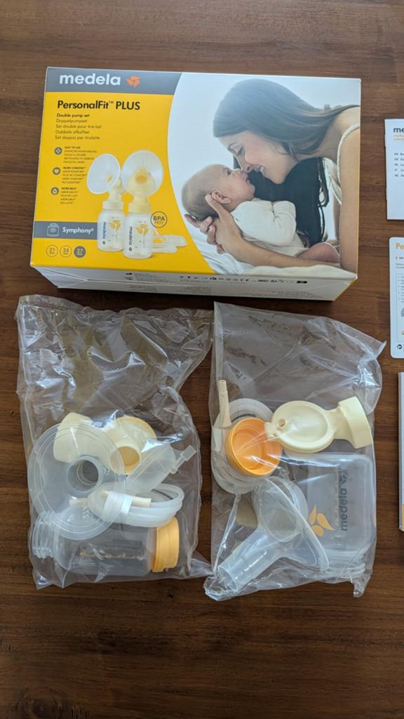 NIEUW Medela PersonalFit PLUS Dubbele Afkolfset 27mm, Ophalen, Nieuw, Borstkolf
