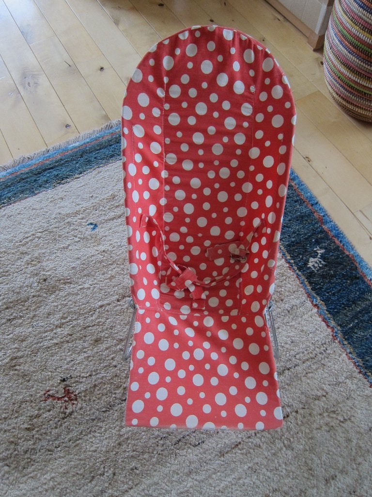 Vintage wipper / baby bouncer wipstoeltje, Kinderen en Baby's, Gebruikt, Wipstoel, Met gordel(s) of riempje(s), Ophalen