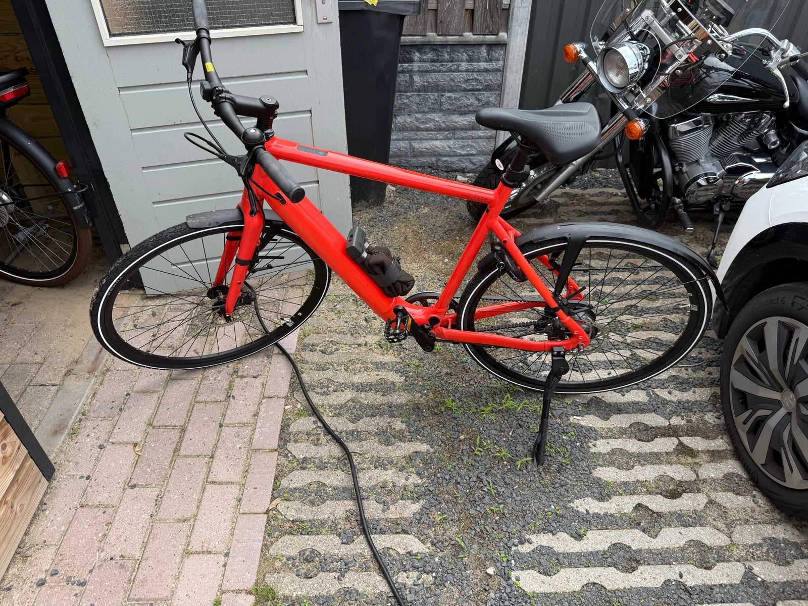 Mooie Giant/momentum Voya E+ e-bike - Belt/riem - XL/61cm, Fietsen en Brommers, 59 cm of meer, Ophalen, Zo goed als nieuw, Overige merken