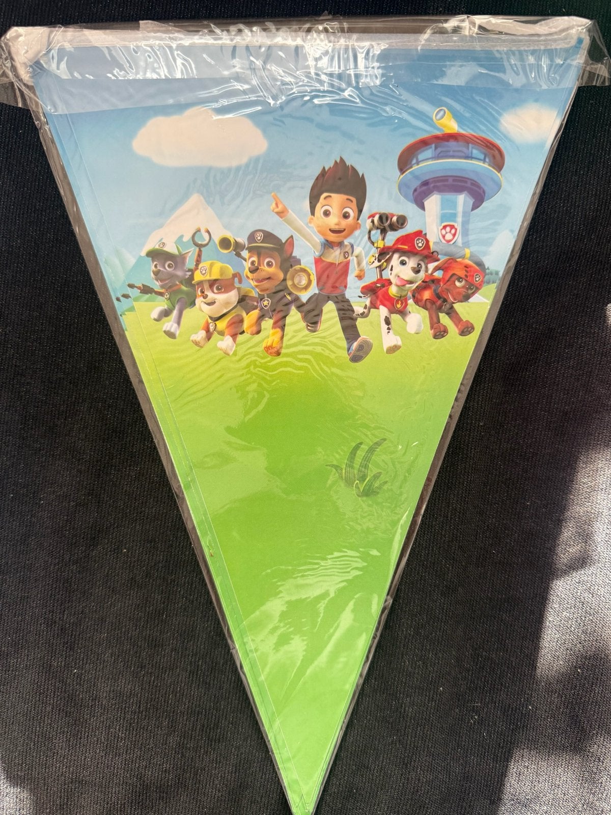 Paw Patrol vlaggenlijn / puntslinger, Hobby en Vrije tijd, Ophalen of Verzenden, Nieuw, Versiering, Verjaardag