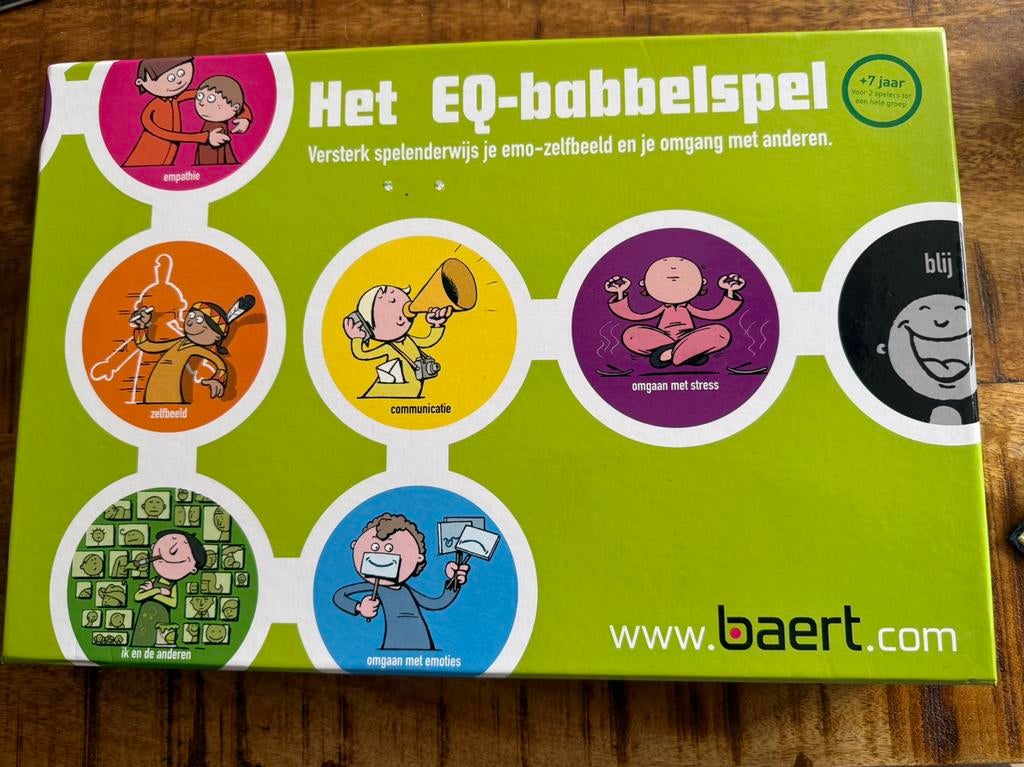 EQ Babbelspel, Ophalen of Verzenden, Zo goed als nieuw
