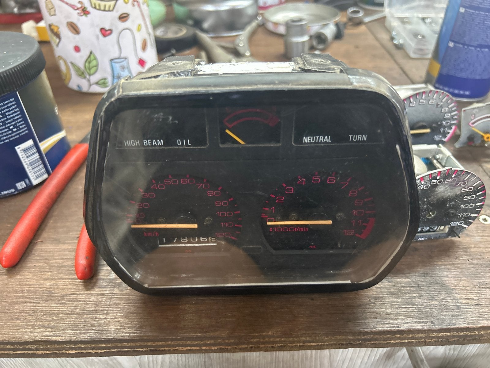 Suzuki RG50 Dashboard, Ophalen of Verzenden, Gebruikt