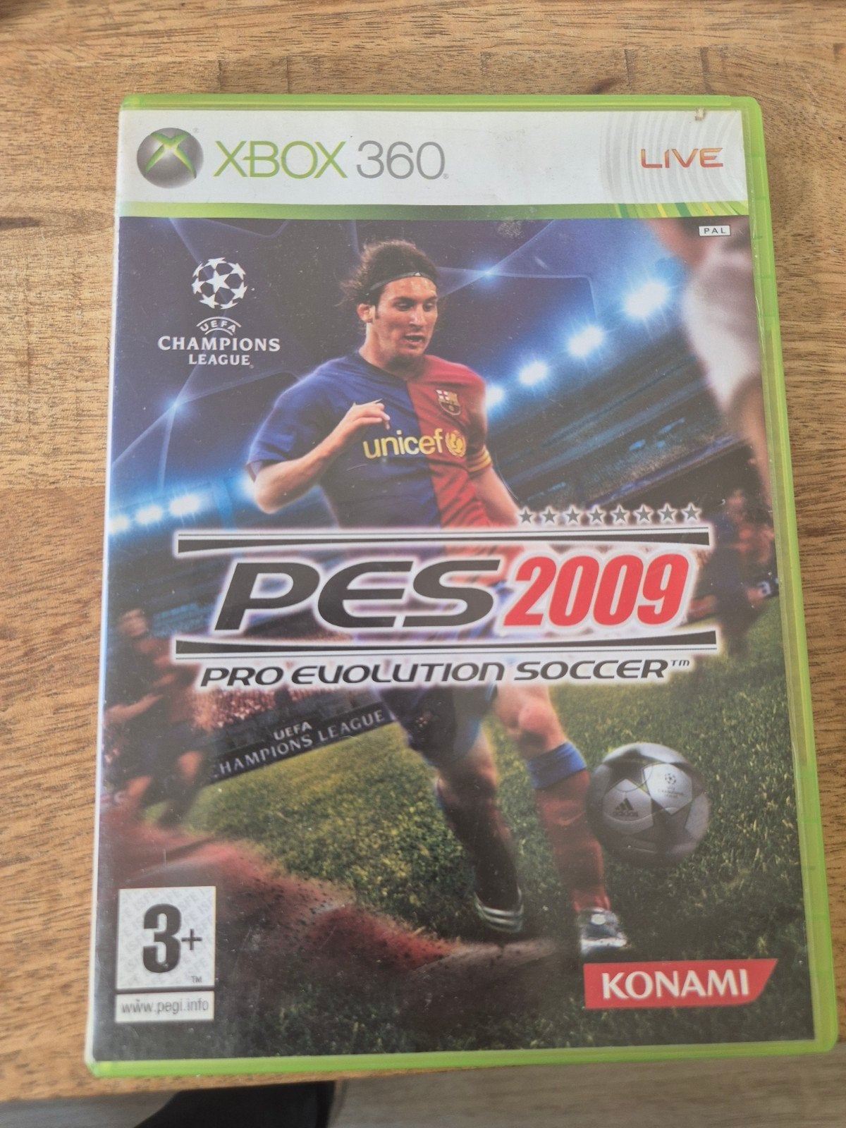 PES 2009 Pro Evolution Soccer Xbox 360, Gebruikt, Verzenden, Eén computer, Sport