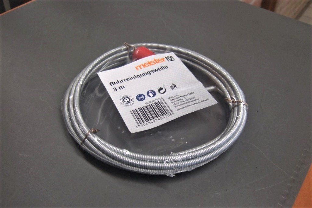 Ontstopveer afvoer 3 meter, Ophalen, Overige materialen, Minder dan 20 mm, Nieuw