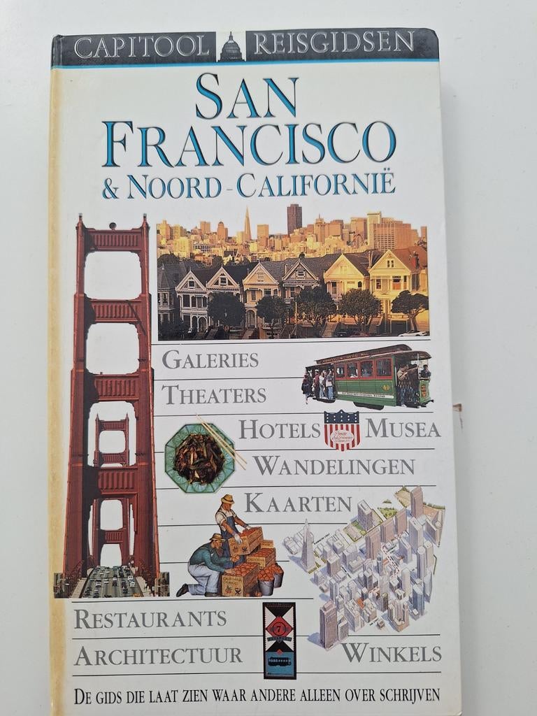 Capitool Reisgids San Francisco & Noord-Californië, Boeken, Reisgidsen, Capitool, Ophalen of Verzenden, Reisgids of -boek, Noord-Amerika