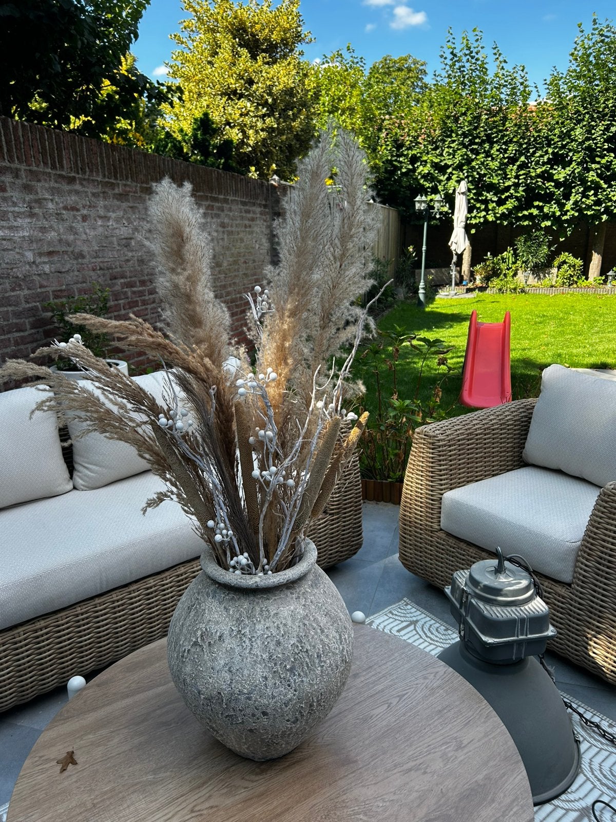 Vaas met pluimen, Ophalen, Volle zon, Overige soorten