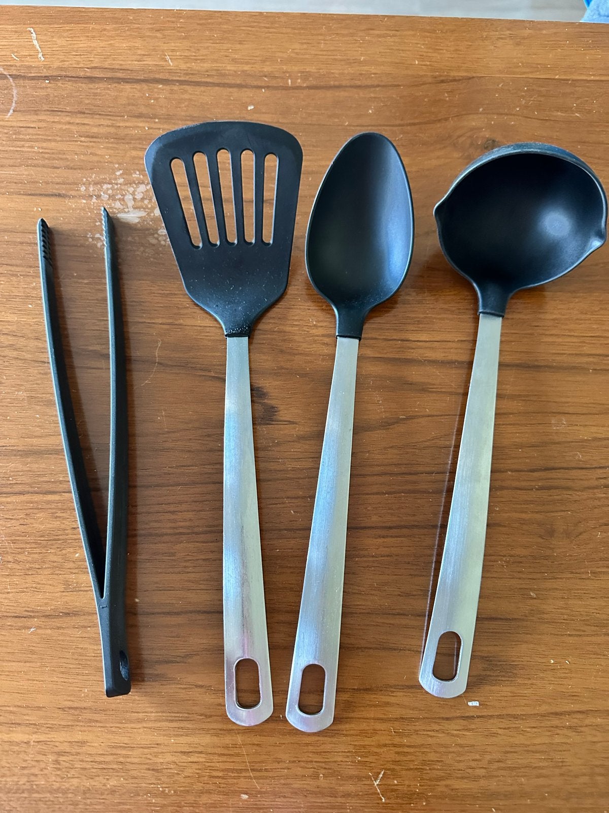 Ikea spatel set - Gebruikt met lichte gebruikssporen, Ophalen, IKEA, Kunststof, Zwart