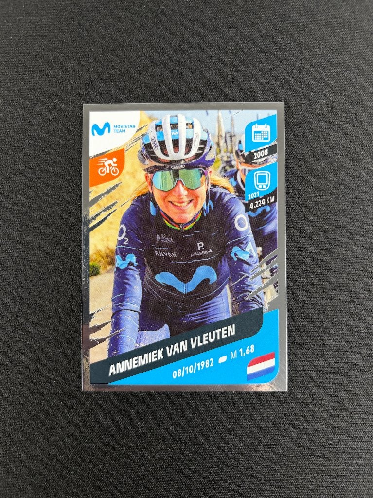 Annemiek van Vleuten Panini Tour de France 2022 Sticker, Verzenden, Zo goed als nieuw, Overige sporten, Poster, Plaatje of Sticker