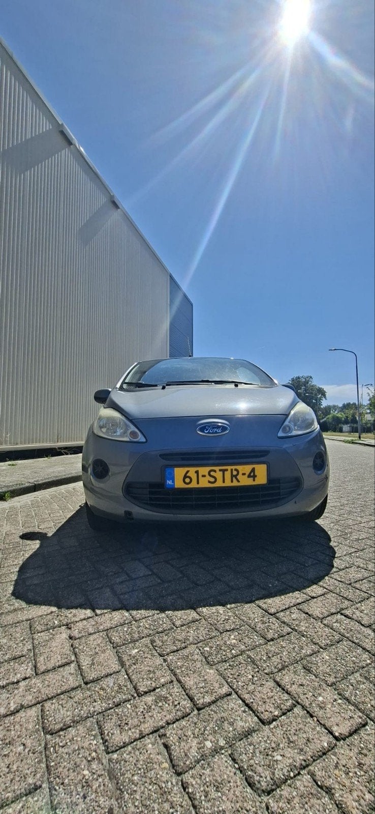 Ford Ka 1.2 69pk 2011 donkergrijs, Auto's, Ford, Voorwielaandrijving, 1242 cc, 4 cilinders, 4 stoelen