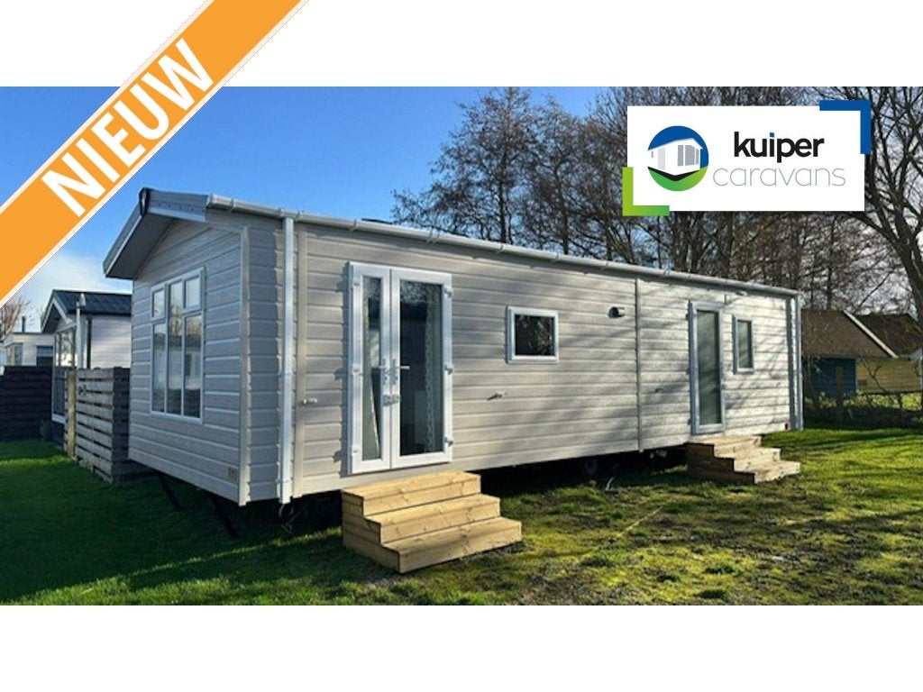 Chalet op Camping Zeezicht, Caravans en Kamperen, Stacaravans, Tot en met 4