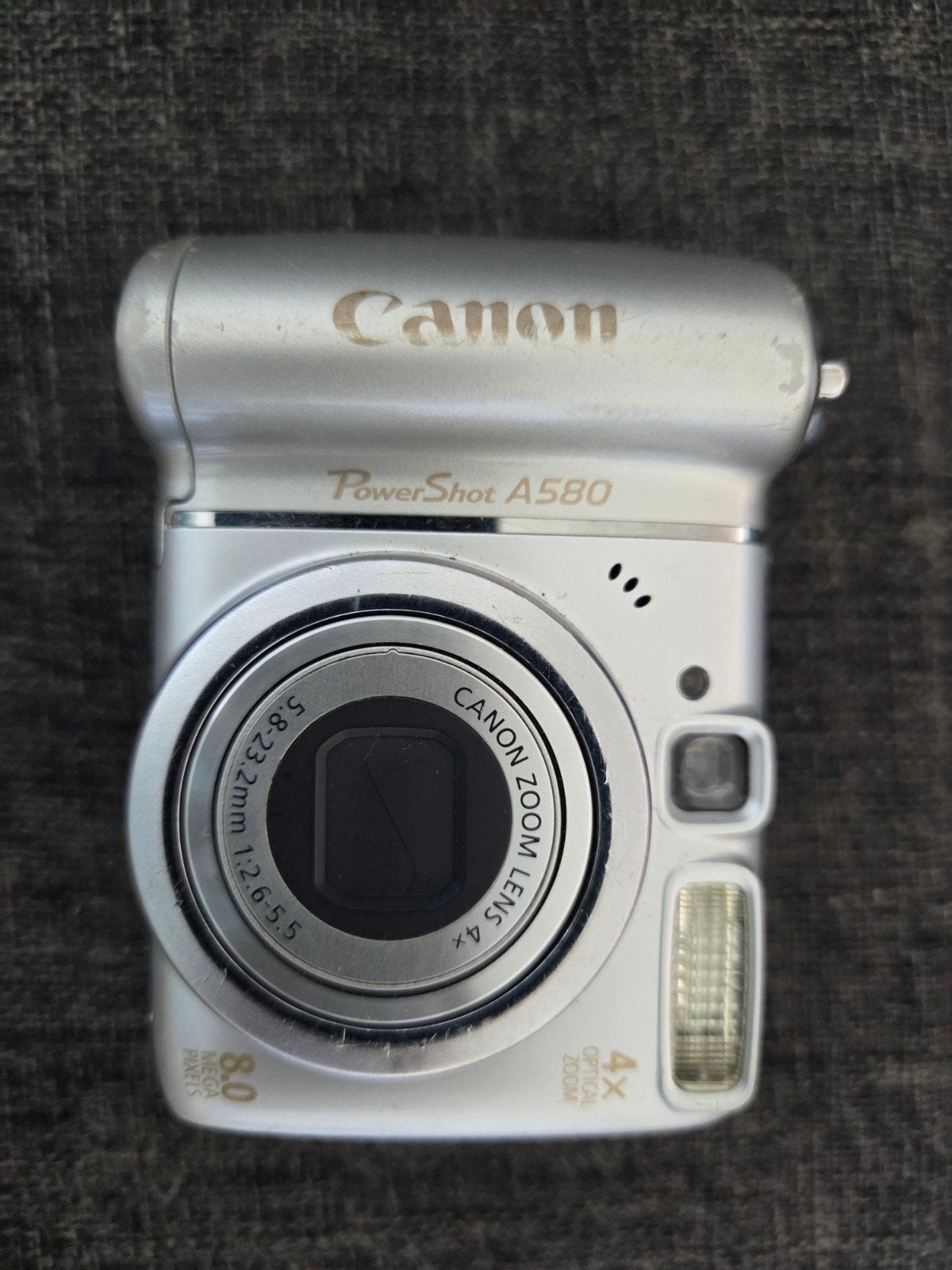 Canon PowerShot A580 - Compactcamera met 4x optische zoom, 8 megapixels, Canon, Ophalen of Verzenden, Zo goed als nieuw