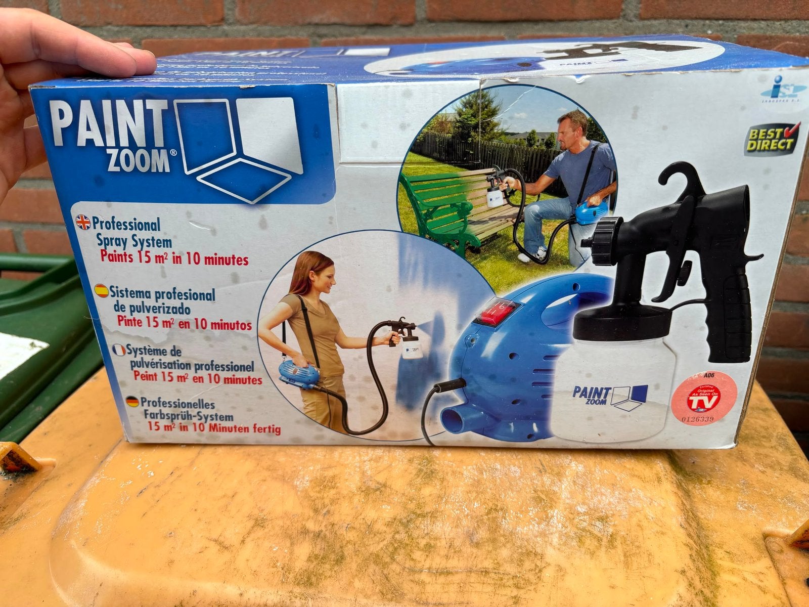 Paint Zoom Verfspuitsysteem Nieuw in Doos – Nooit Gebruikt, Kinderen en Baby's, Speelgoed | Buiten | Los speelgoed, Ophalen, Zo goed als nieuw