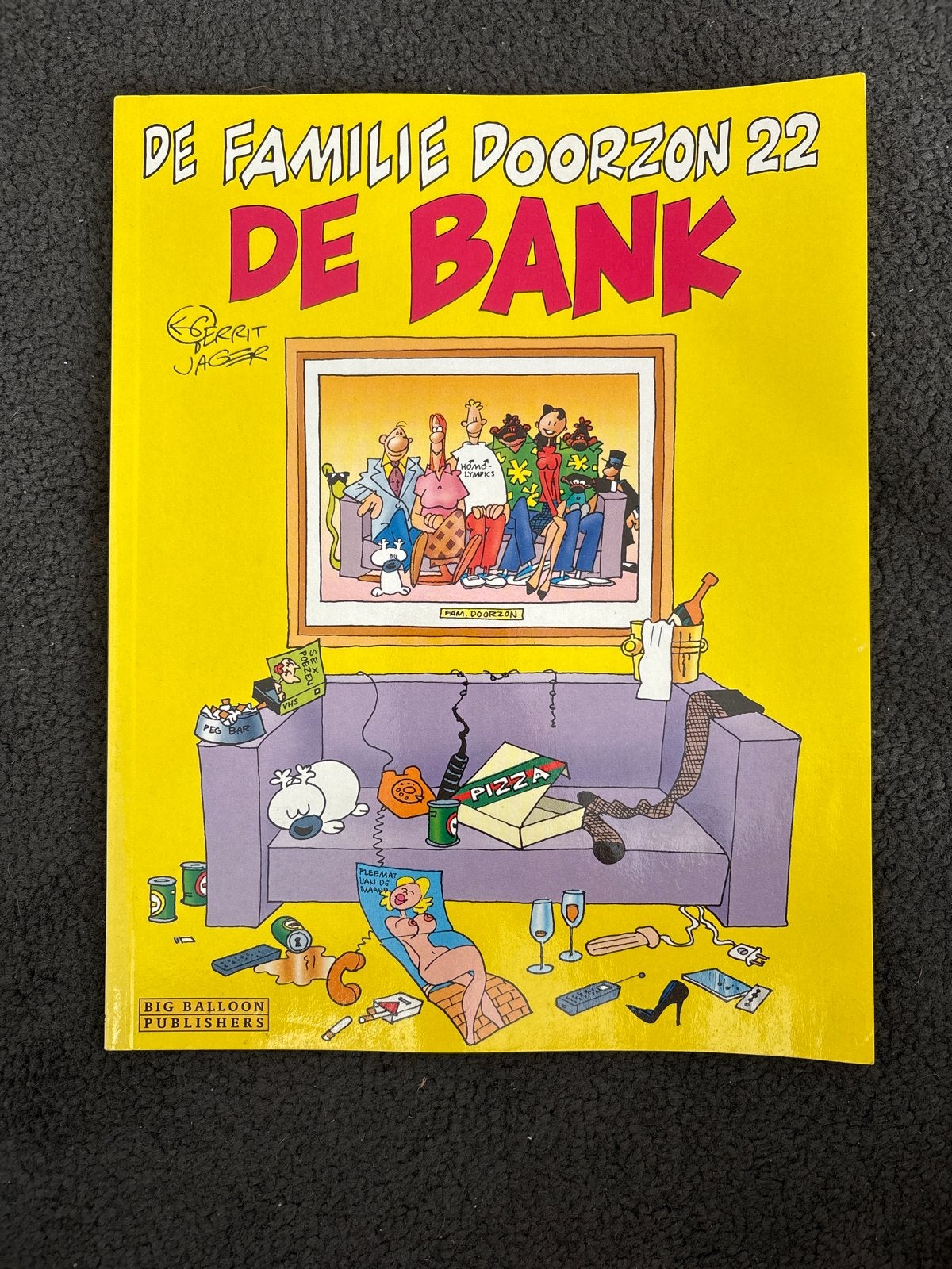 De Familie Doorzon 22 - De Bank (Stripboek), Eén stripboek, Ophalen of Verzenden, Zo goed als nieuw