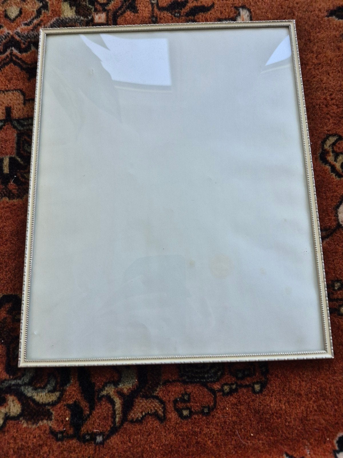Fotolijst 24x30 cm met bol glas, Overige materialen, Gebruikt, Ophalen of Verzenden, Fotolijst