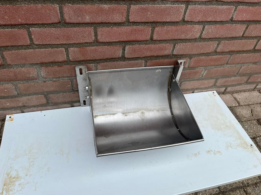 Rvs voerbak drinkbak trog