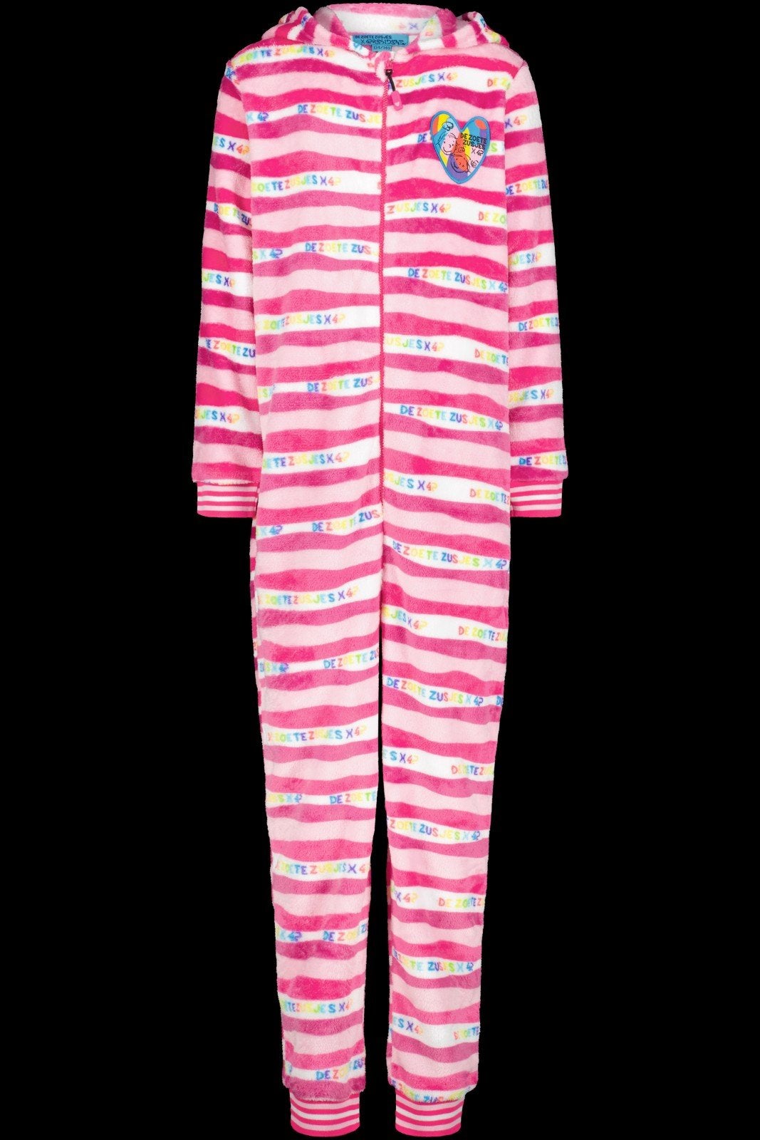 De Zoete Zusjes Jumpsuit Jasmijn - Roze gestreept, Ophalen of Verzenden, Nieuw, 104 of kleiner, Meisje