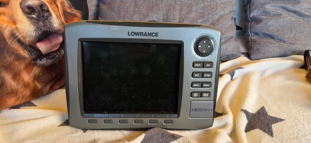Lowrance hds8m kaartplotter, Ophalen of Verzenden, Gebruikt, Kaartplotter of Fish Finder