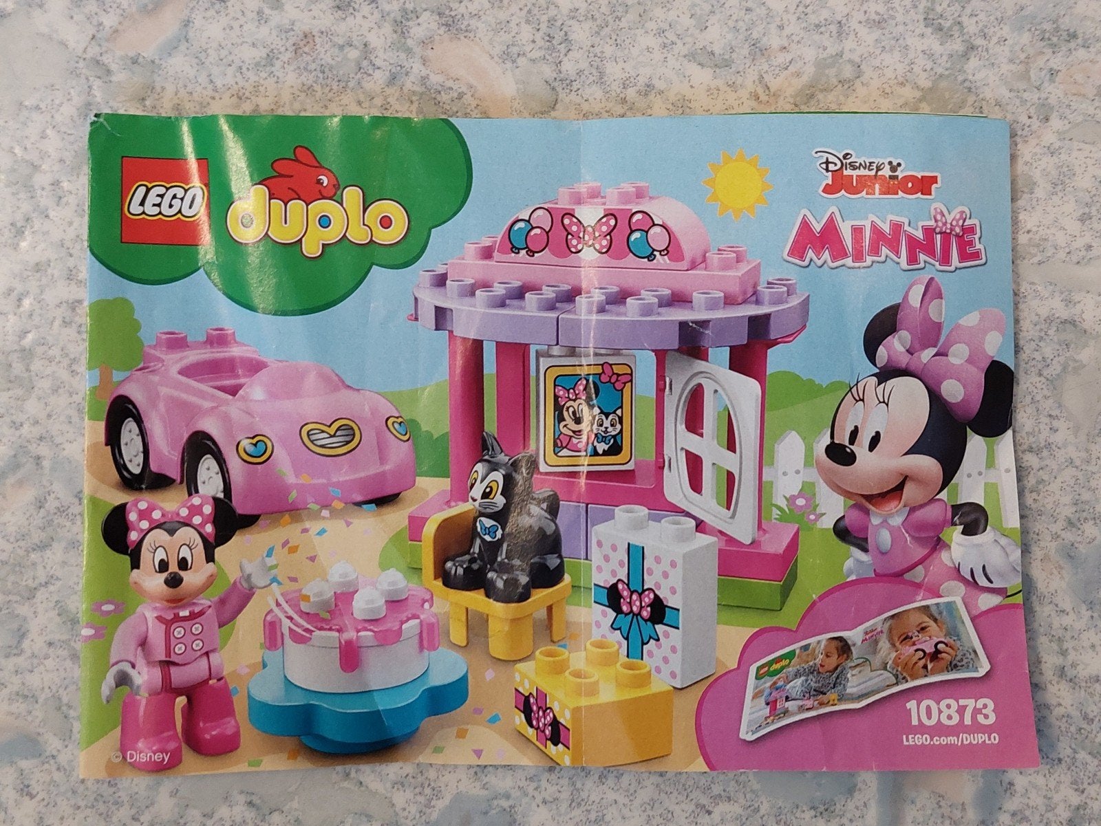 LEGO Duplo Minnie's Verjaardagsfeestje & Wilde Dieren, Ophalen of Verzenden, Zo goed als nieuw