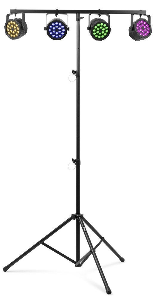 Lichtstatief 2,5 meter met T-bar, nieuw, Instrumentstandaard, Vonyx, Licht of Laser, Nieuw