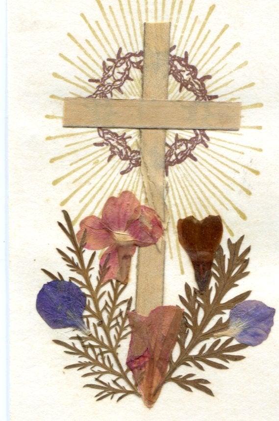 Pelgrimssouvenir Jeruzalem – Olijfhout & Bloemen (ca. 1940), Verzenden