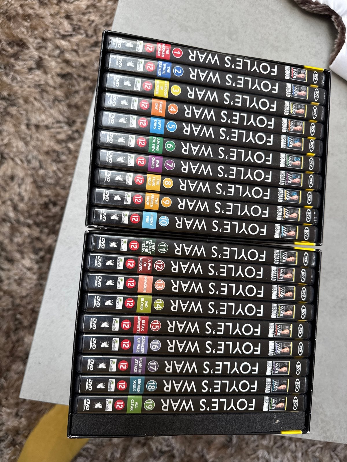 Foyle's War Complete Serie DVD Boxset - -1-19, Cd's en Dvd's, Ophalen, Engels, Misdaad, Nederlands