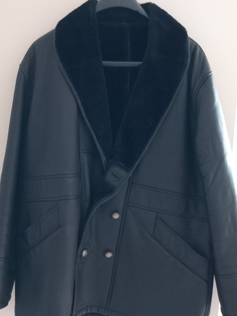 Vera Pelle winterjas maat xl, Zwart, Maat 56/58 (XL), Zo goed als nieuw, Vera Pelle