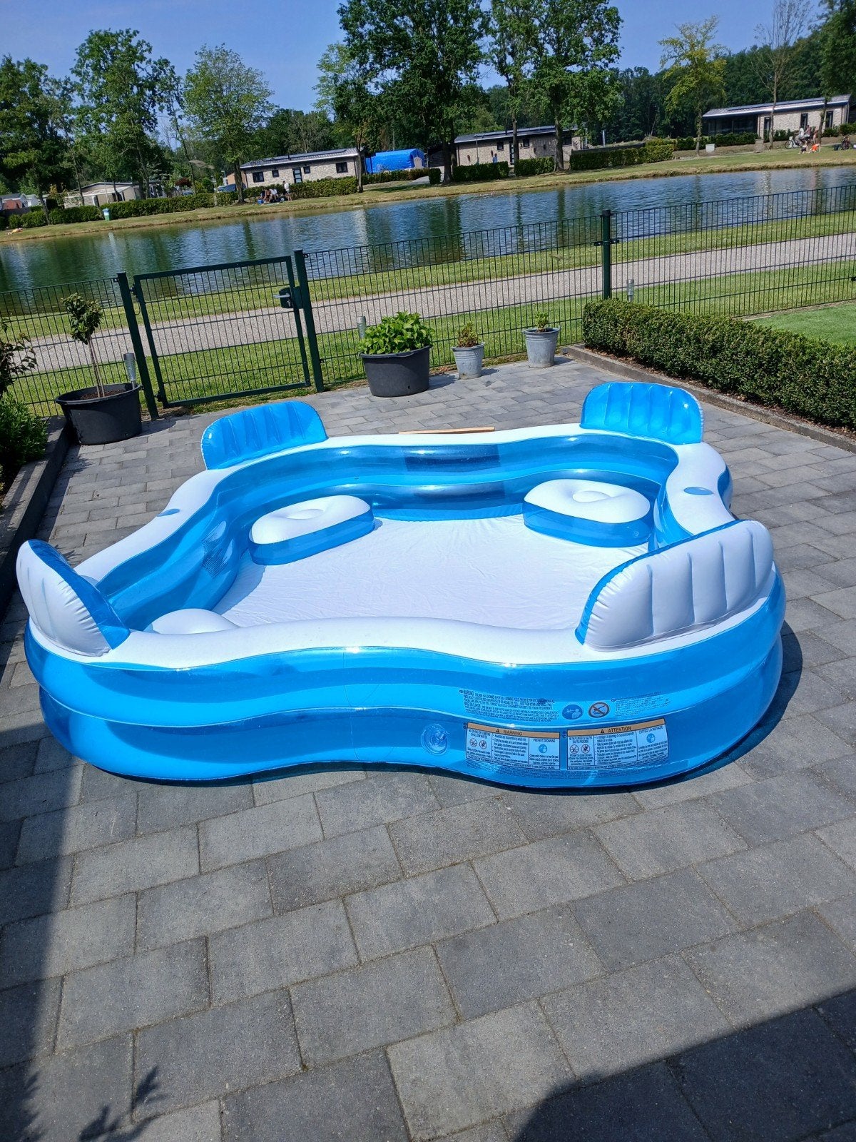 Zwembad., Ophalen, Minder dan 80 cm, Rond, 300 cm of meer