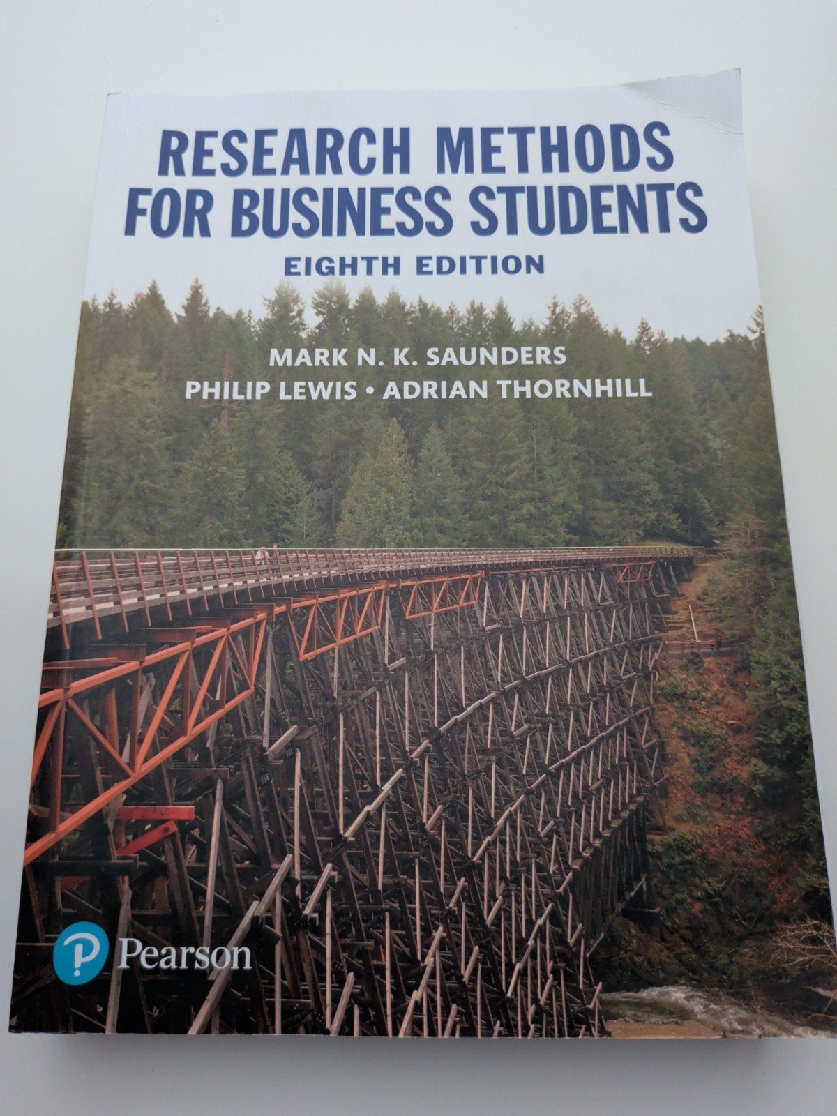 Research Methods for Business Students - 8e, Mark N.K. Saunders, Philip Lewis, Adrian Thornhill, Zo goed als nieuw, Gamma, HBO
