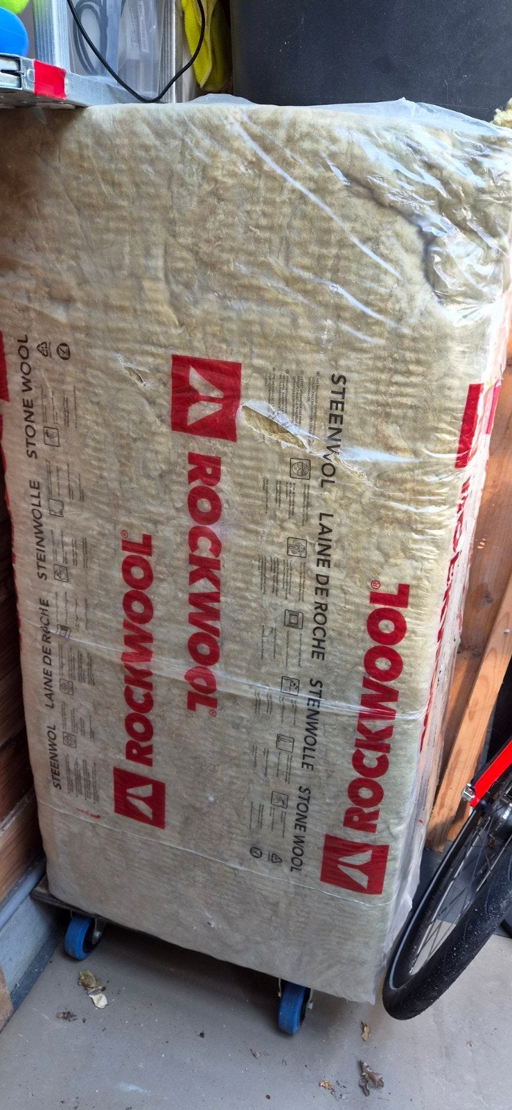 Rockwool Steenwol Isolatie - Nieuw in verpakking 10 CM Dik, Ophalen, Dakisolatie, 10 tot 15 m², 12 cm of meer