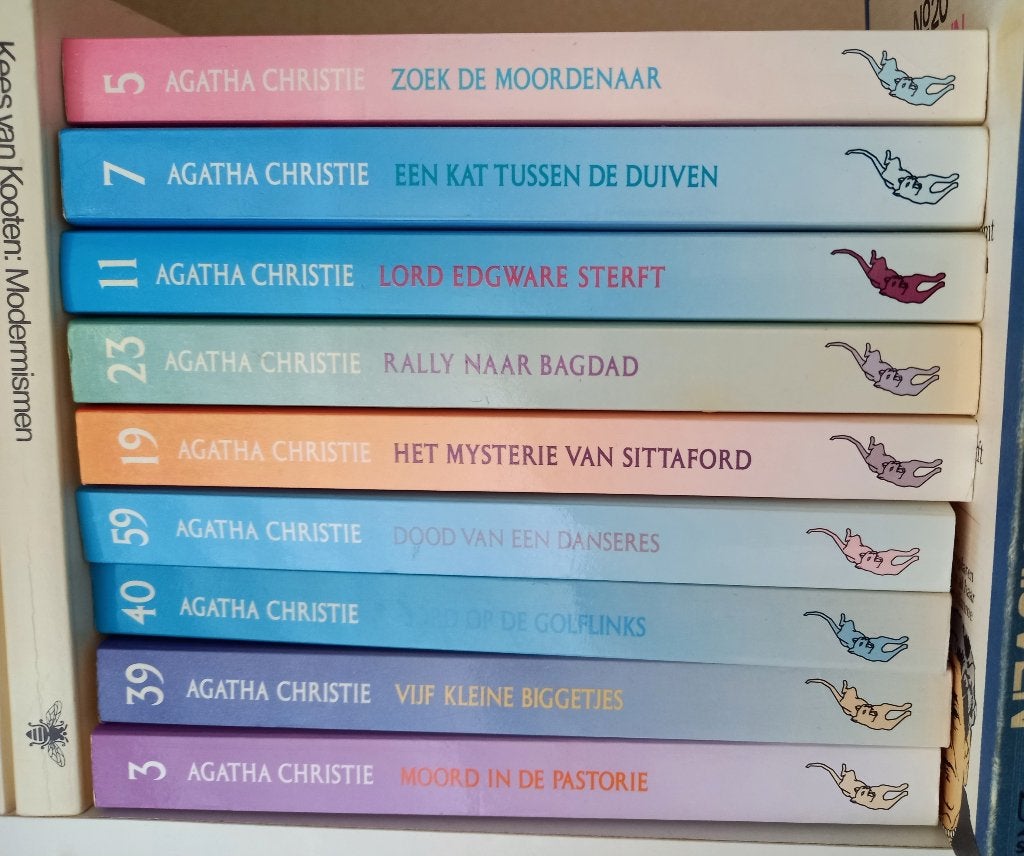 Boeken Agatha Christie, Ophalen, Gelezen, Agatha Christie