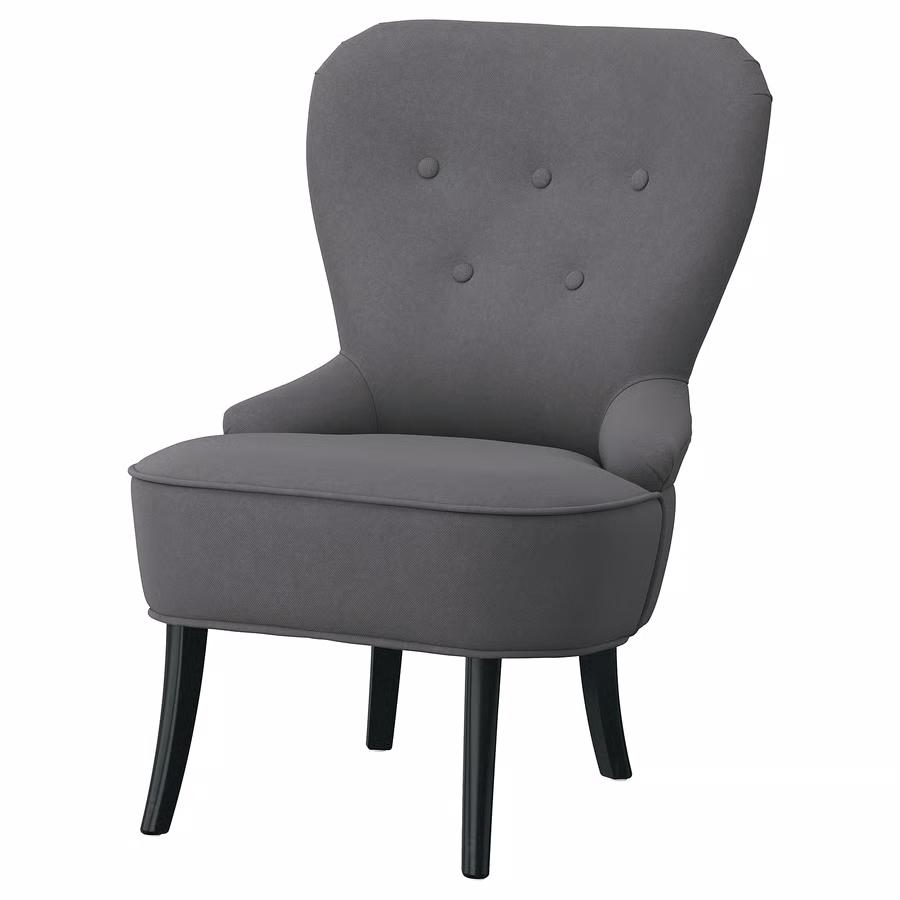 Fauteuil Remsta donkergrijs, Ophalen, Zo goed als nieuw, Eén