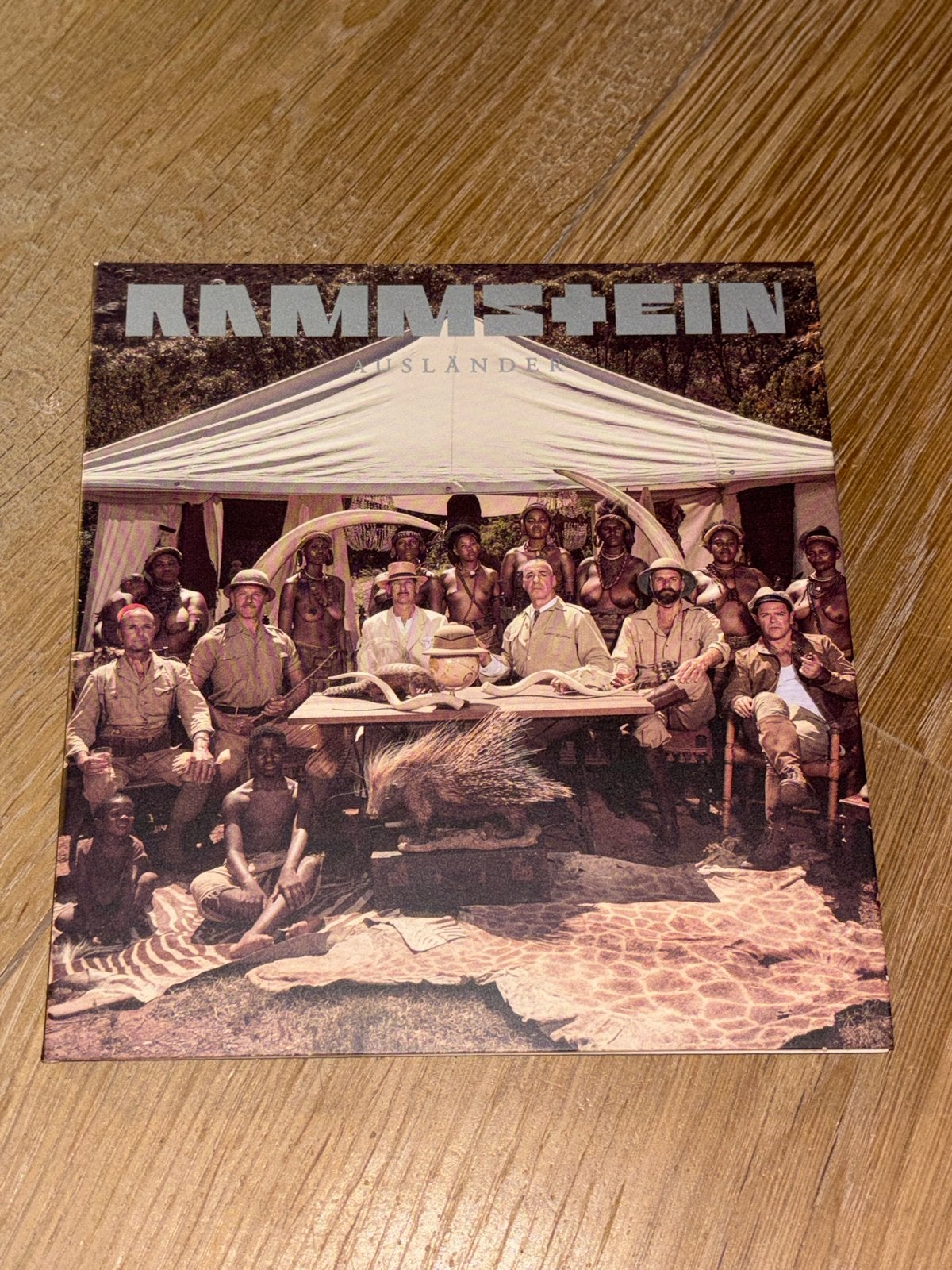 Rammstein - Ausländer CD Single (Zeer Goed), Ophalen of Verzenden, Zo goed als nieuw, Alternative