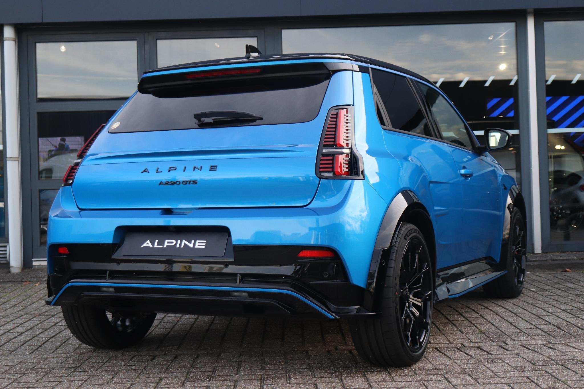 Alpine A290 GTS 52 kWh | DEVIALET AUDIO | Stoel & stuurverwa, Auto's, Alpine, Huisgarantie, Met garantie (alle), Blauw, Automatische klimaatregeling