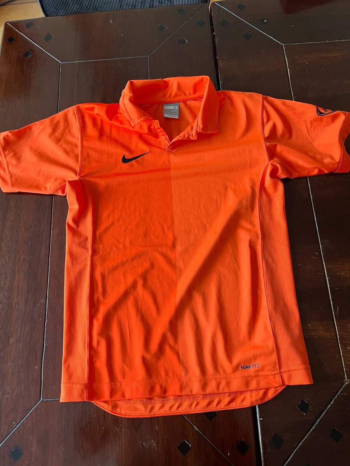DRY FIT Sportshirt Oranje WK Voetbal Hockey Hardlopen Maat M, Ophalen of Verzenden, Nieuw, Jongen of Meisje