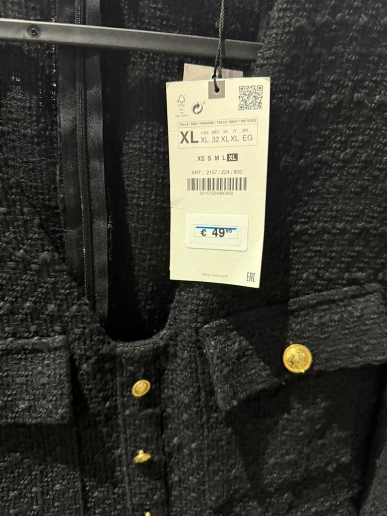 Dames jurk zara nieuw maat L, Kleding | Dames, Jurken, Zwart, Maat 42/44 (L), Nieuw, Ophalen of Verzenden