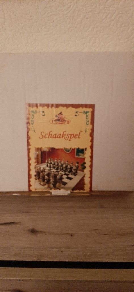 laven efteling schaakspel in doos, Ophalen of Verzenden, Zo goed als nieuw, Gebruiksvoorwerp