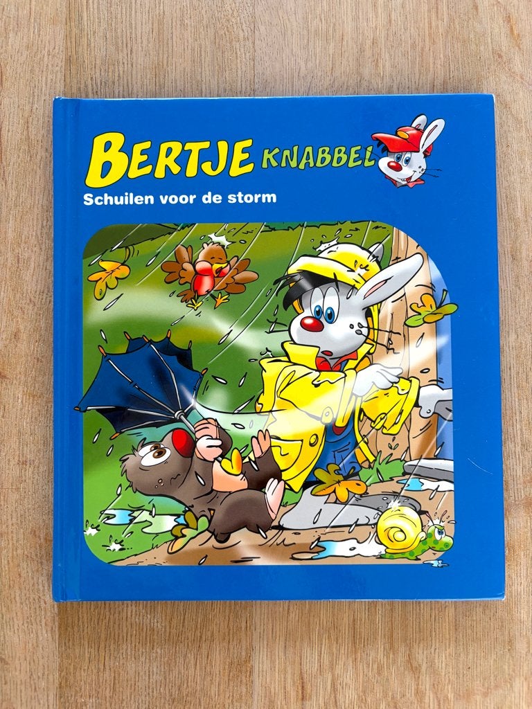 Bertje Knabbel Schuilen voor de storm, Boeken, Ophalen, Fictie algemeen, Jongen of Meisje, Zo goed als nieuw