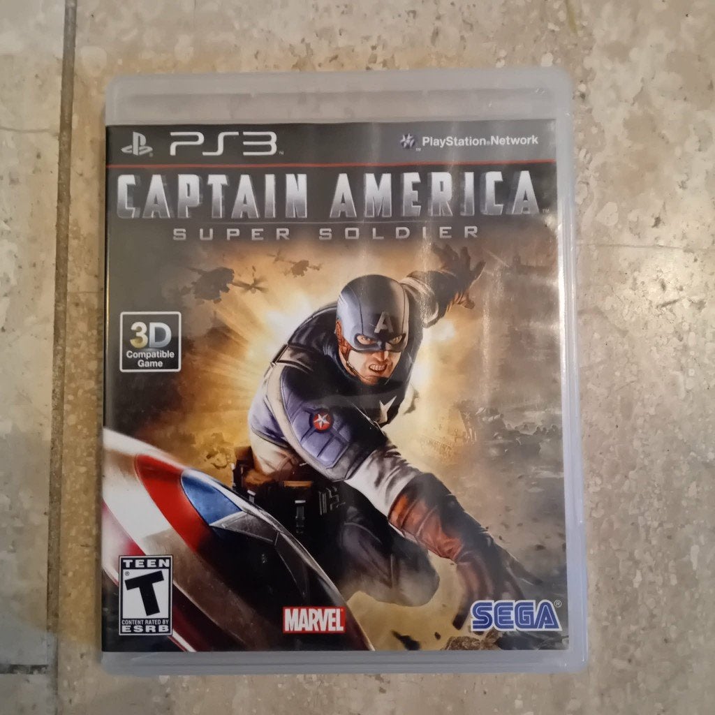 Captain America Ps3, Spelcomputers en Games, Games | Sony PlayStation 3, Ophalen, Overige genres, 1 speler, Zo goed als nieuw