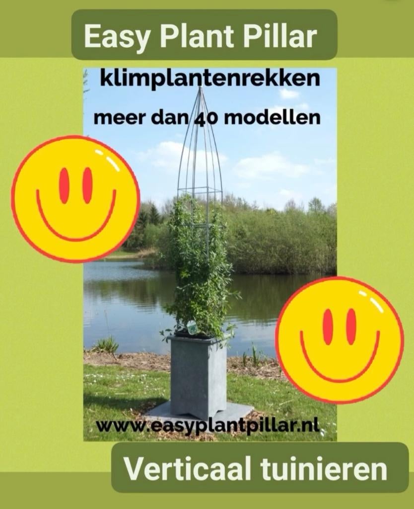 Klimhulp voor Clematis Rozen Jasmijn Hedera, Overige soorten, Volle zon, Vaste plant, Ophalen of Verzenden