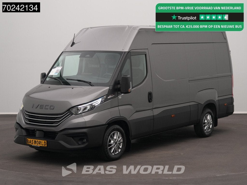 Iveco Daily 35S21 3.0L Automaat L2H2 210PK 2025-Model 3,5t T, Auto's, Automaat, Euro 6, 4 cilinders, Iveco
