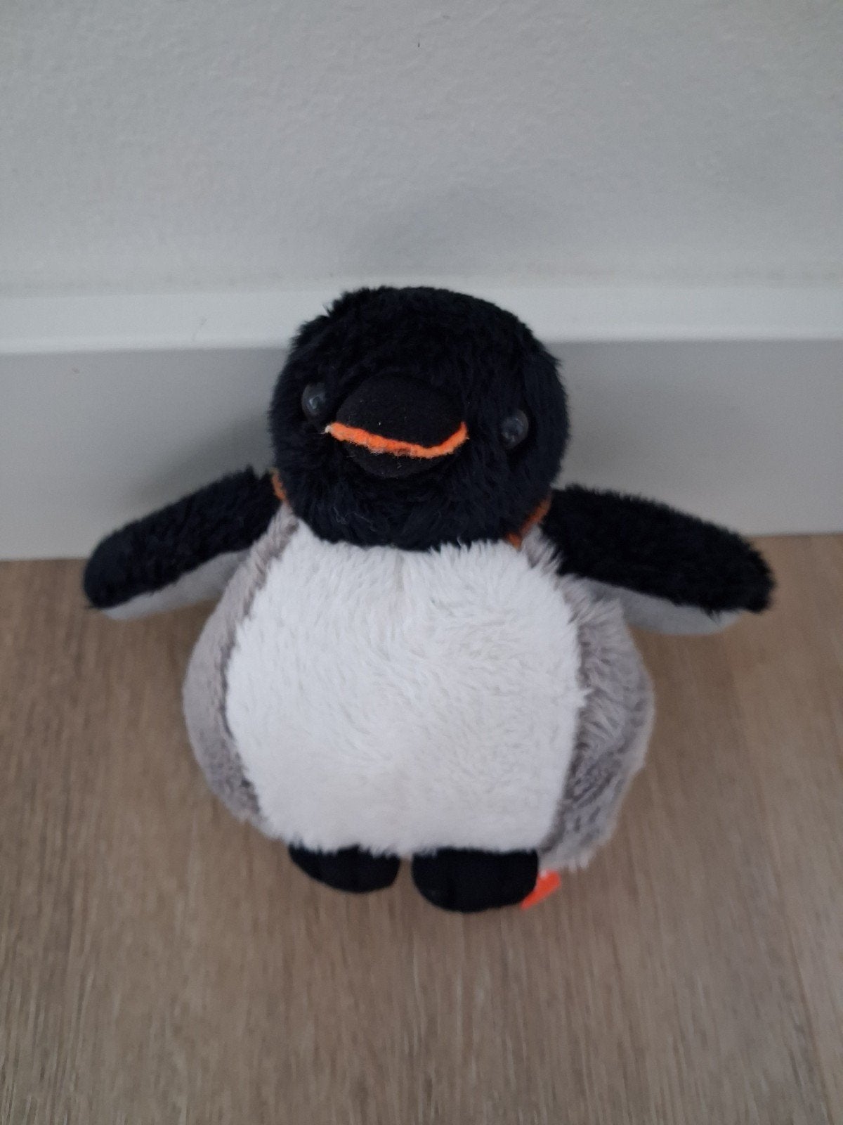 Knuffel pinguin Wild Republic zwart wit grijs 13 cm L589, Ophalen of Verzenden, Zo goed als nieuw, Overige typen