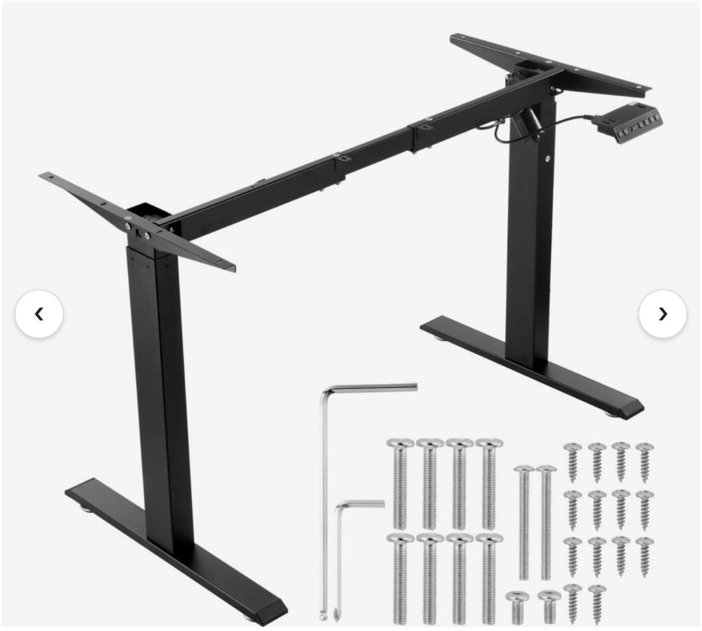 VEVOR elektrisch Bureauframe, verstelbare hoogte 70-117 cm, Huis en Inrichting, Bureaus, Metaal, Nieuw, Ophalen of Verzenden, Industrieel