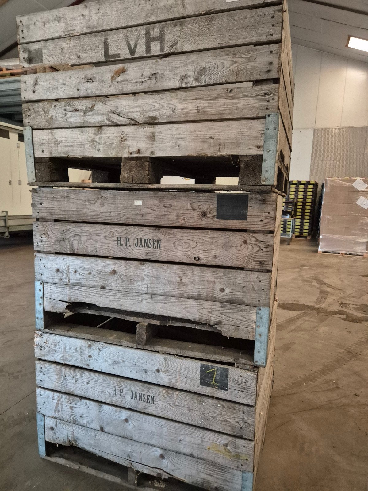 voorraad kisten houten bakken, Gebruikt, 100 cm of meer, 60 cm of meer, Ophalen of Verzenden