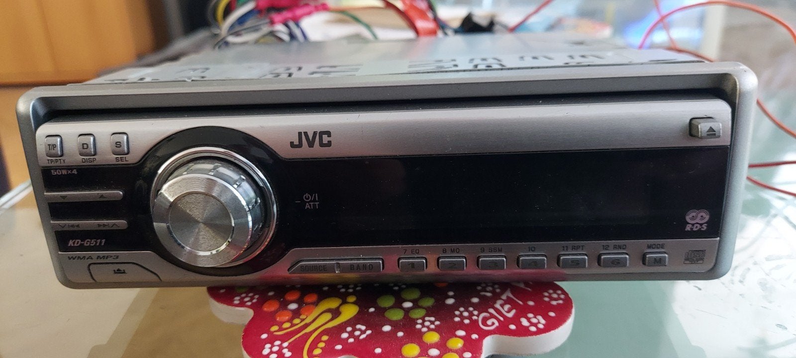 JVC KD-G511 Autoradio CD/MP3 Speler, Auto diversen, Autoradio's, Gebruikt, Ophalen of Verzenden