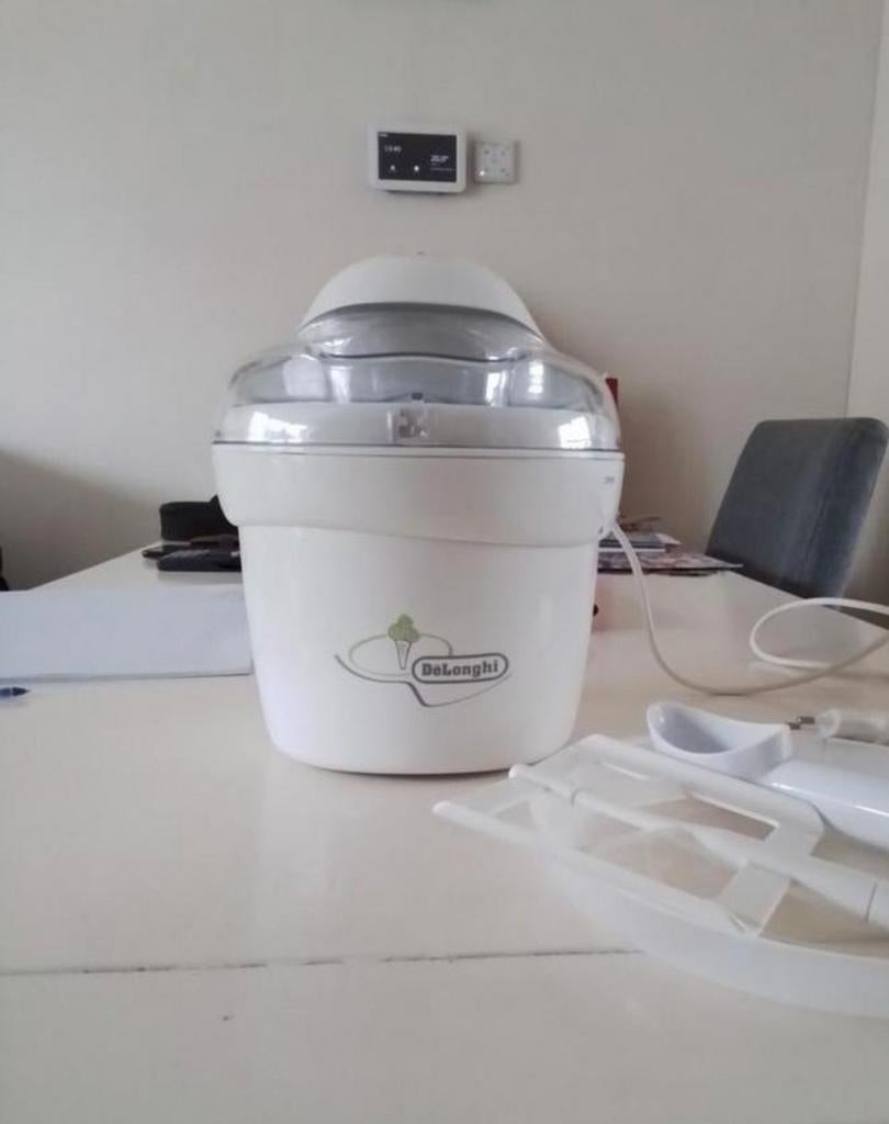 De'Longhi ijsmachine - Zo goed als nieuw, Ophalen of Verzenden, Zo goed als nieuw, Koelelement