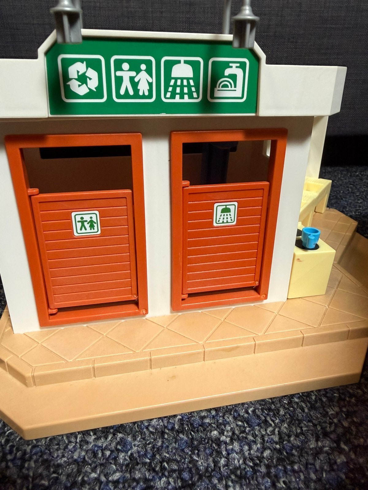 Playmobil camping, Ophalen of Verzenden, Zo goed als nieuw