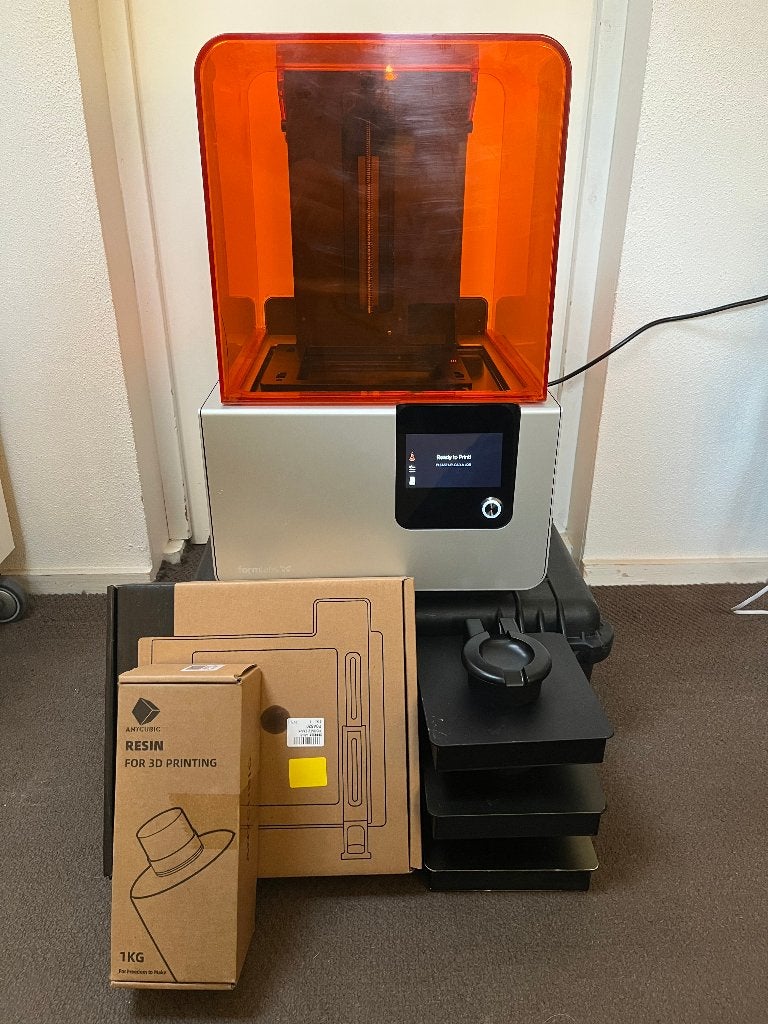 Formlabs Form 2 resin 3D-Printer, Computers en Software, 3D Printers, Ophalen, Gebruikt, Ingebouwde Wi-Fi, Formlabs