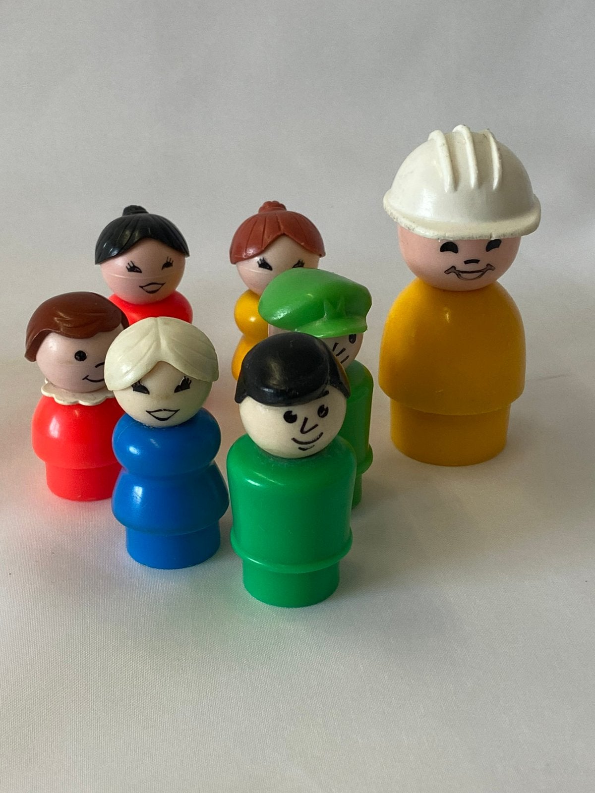 Fisher Price explorer werkman en losse figuurtjes, Ophalen of Verzenden, Gebruikt, Overige typen